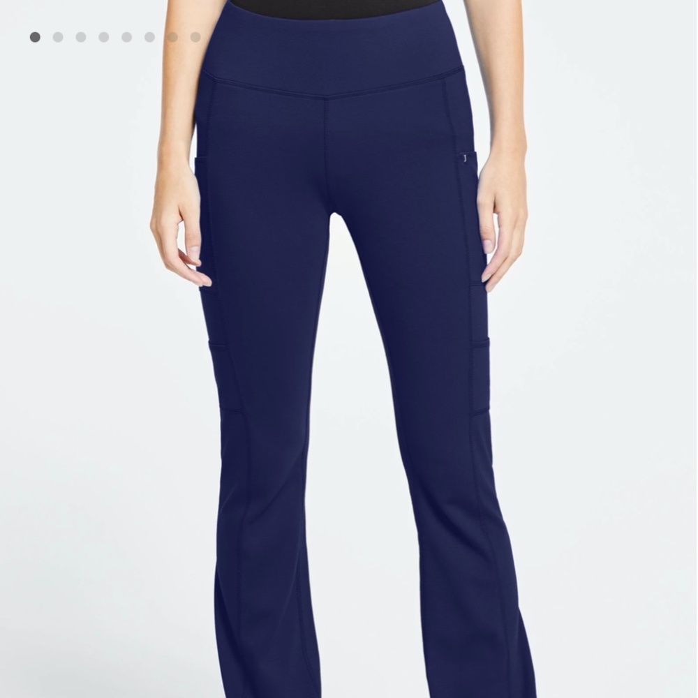Jaanuu Yoga Scrub Pants, Navy